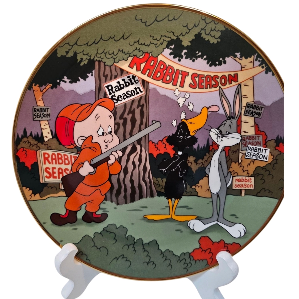 Looney Tunes Collector's Plate, Vintage 1992